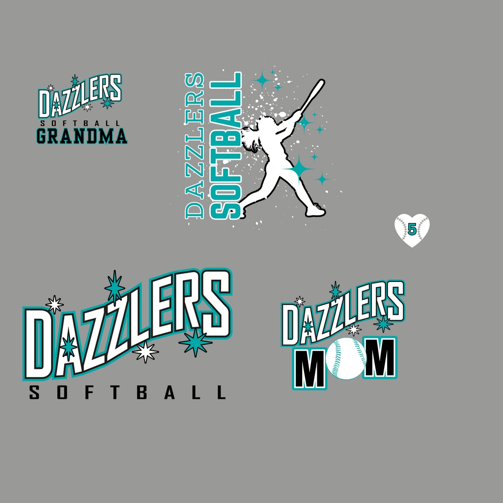 Adult Teal Dazzlers T-Shirt